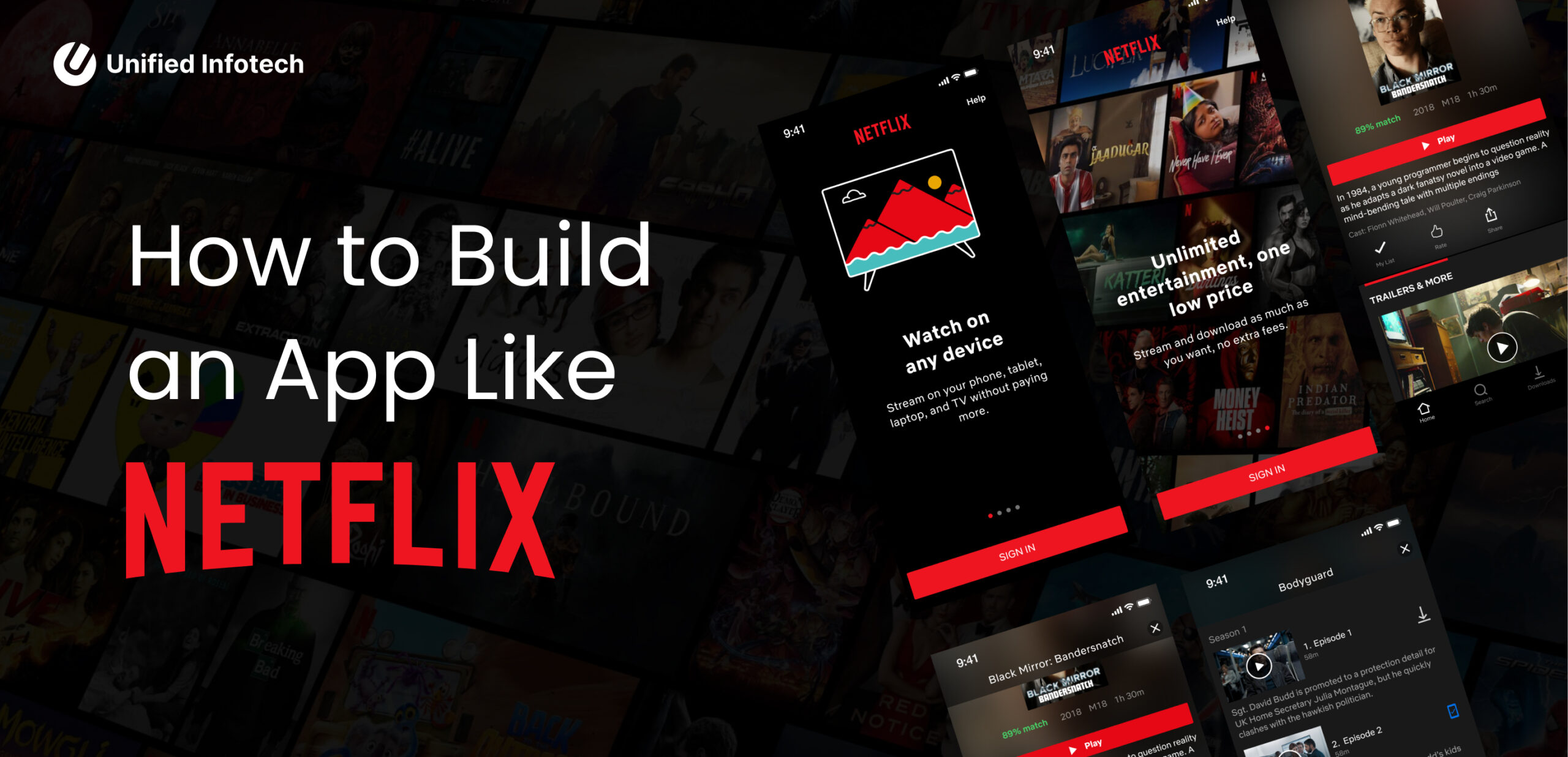How To Build An App Like Netflix – Benefits, Features and Method