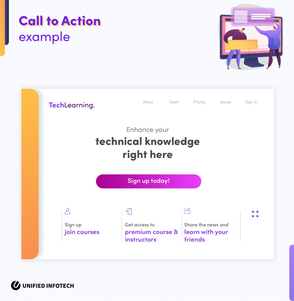 ergonomic and conversion-focused eLearning web design article-09